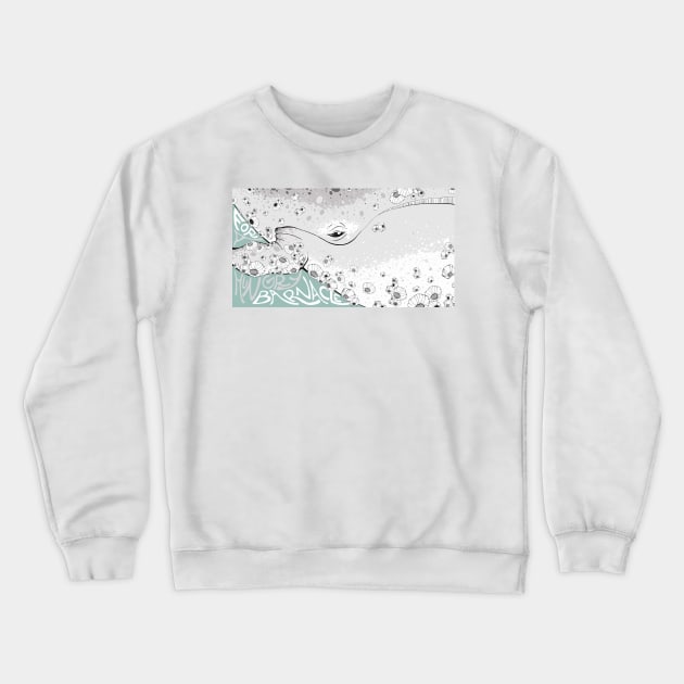 For a Hungry Barnacle Crewneck Sweatshirt by TaylorRoseMakesArt